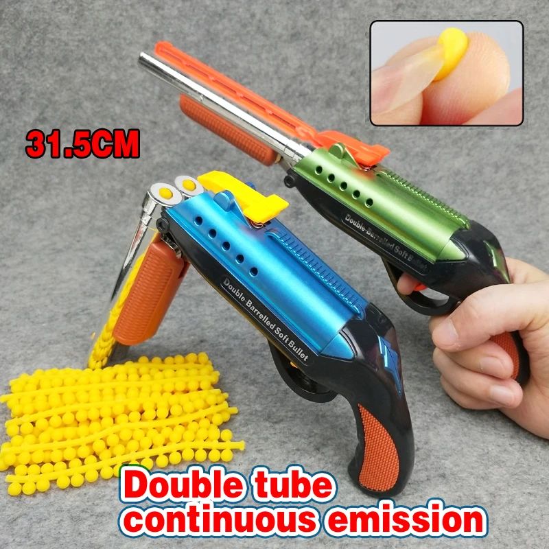 Fast Delivery Double tube Soft Bullets Toy Gun Bullets Suit for Toy Gun Dart Perfect Suit for Gun Christmas Gift