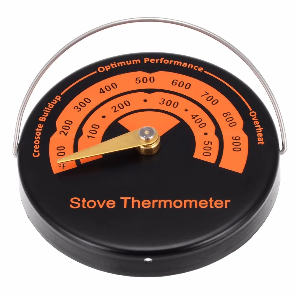 Buy Mini Stove Flue Pipe Thermometer Fireplace