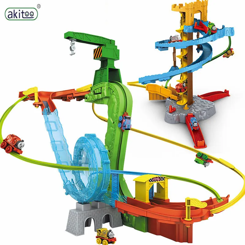 track set variable track car