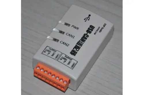 

New USB to CAN Converter Adapter Dual-Channel CAN Interface Card Support ZLG