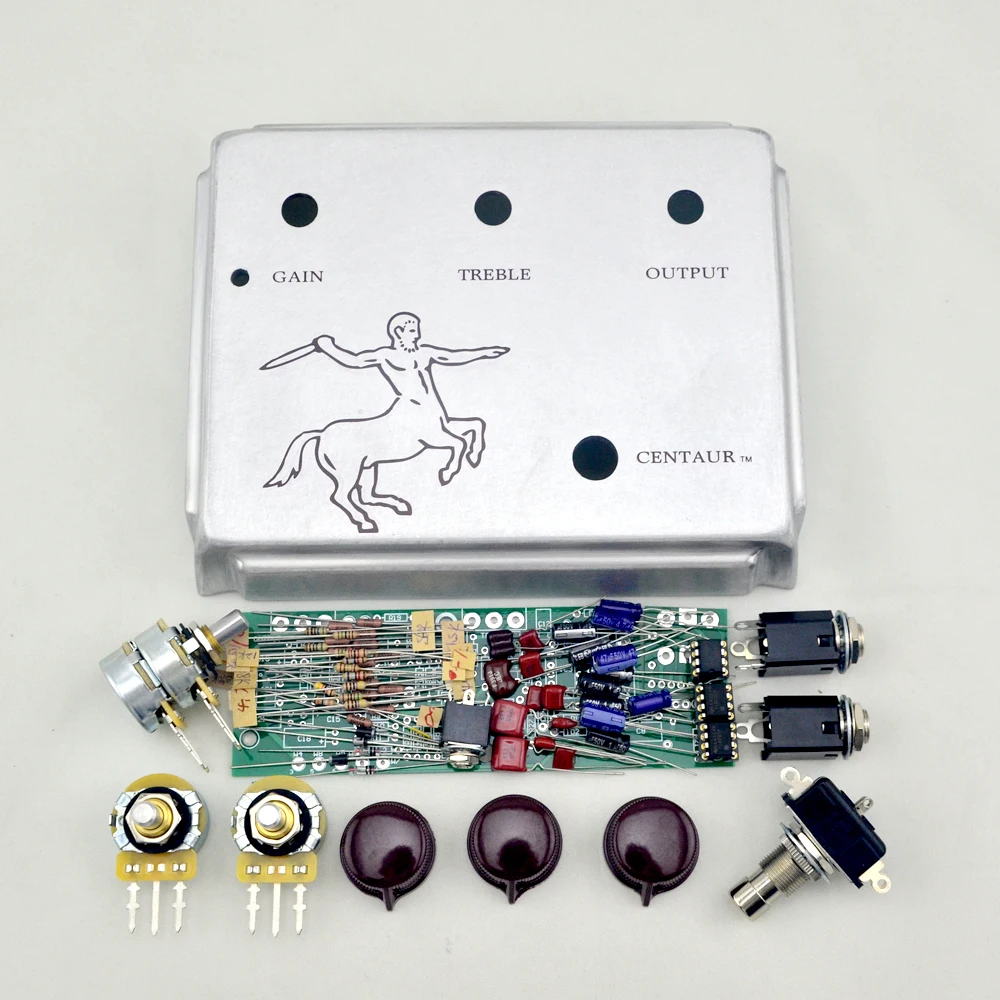 Klon Кентавр серебро профессиональная педаль для гитарного эффекта овердрайв все наборы/Stomp box