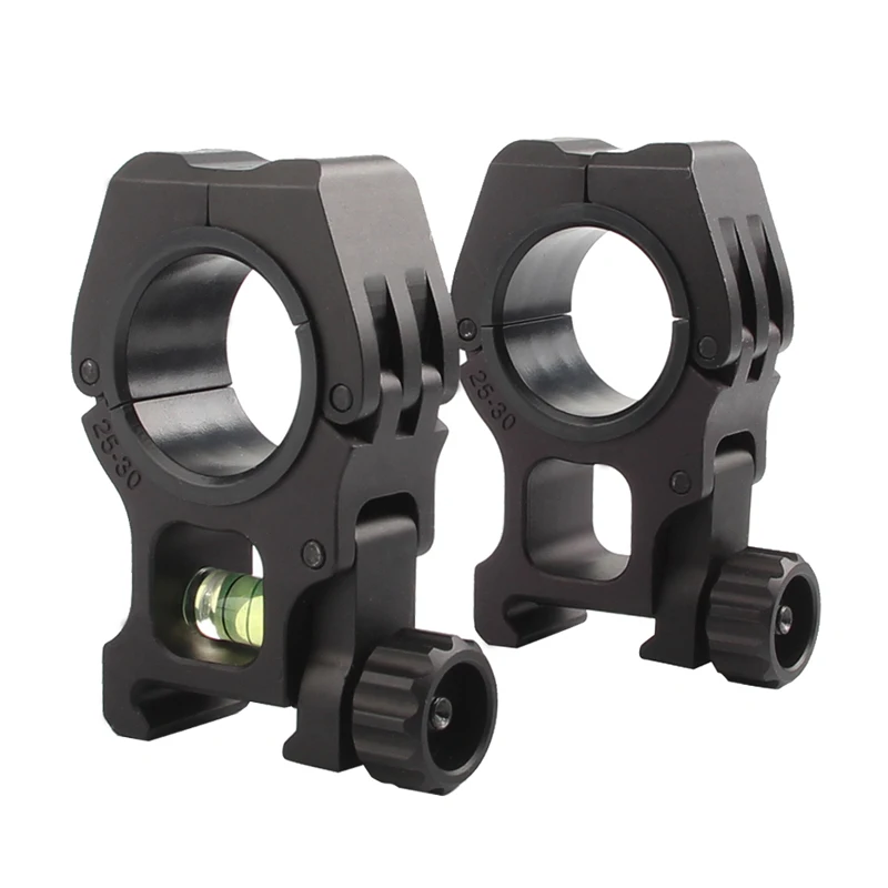 Tactical Airsoft M10 QD Separate Scope Mount Range Mount With Bubble Level For 20MM Picatinny Weaver Rail Hunting Accessory RL2-0034