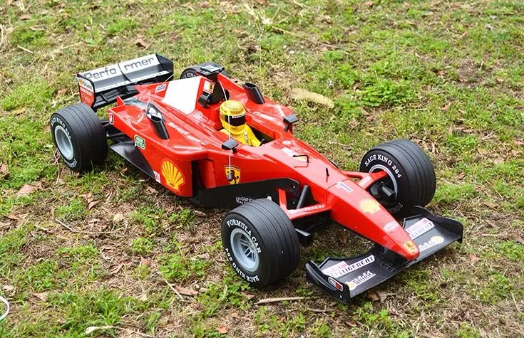 1:6 RC F1 Formula модель автомобиля с дистанционным управлением на радиоуправлении f1 спортивный гоночный автомобиль с высокой скоростью большой размер: 77x34x19,5 см