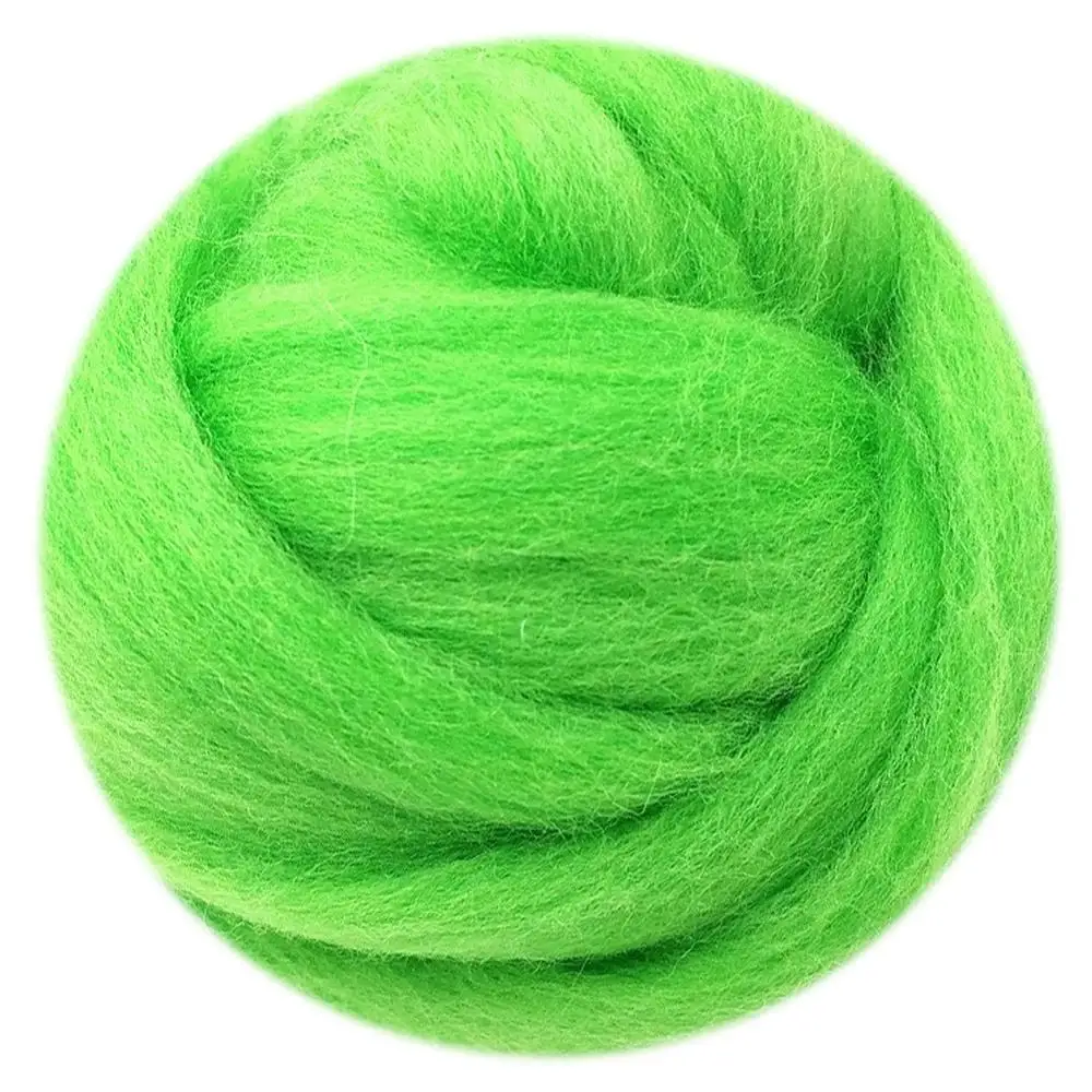 

Feltsky 100 г валяная шерсть (класс 70s 19um) игловаляющая шерсть «сделай сам» для набора валяния иглой в пластиковом пакете (N0.31)