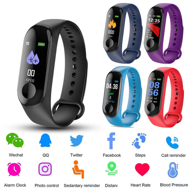 

NEW Smart Watch Men Heart Rate Monitor Blood Pressure Fitness Tracker Waterproof Bluetooth SmartWatch for ios android Wristbands