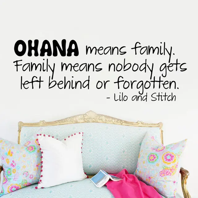decorar mean in english aliexpress buy ohana means family lilo and stitch decorar mean in english aliexpress buy ohana means family lilo and stitch