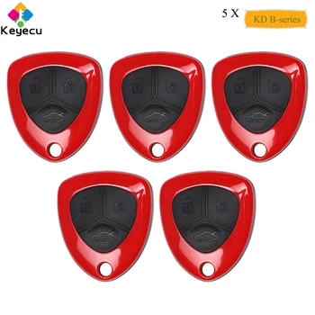 

KEYECU 5PCS/Lot Universal Remotes B-Series B17 for KD900 KD900+, 3 Btns KEYDIY KD B-Series Remote Control Car Key - FOB for B17
