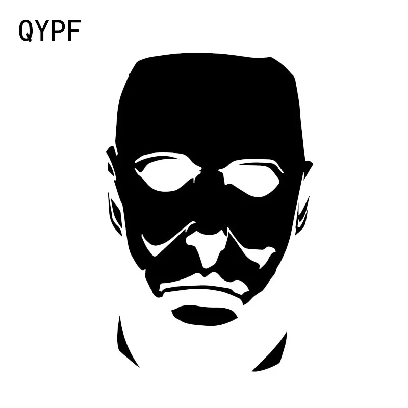 

QYPF 8.9*13.7 Interesting Halloween Decor Car Sticker Personalized Vinyl Reflective Silhouette C16-2340