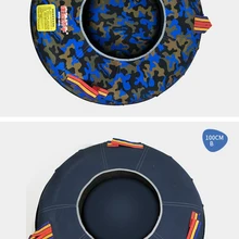 Взрослые снежные трубы пластиковые радужные горки детские надувные снежные лыжные трубы vison 75 см Диаметр