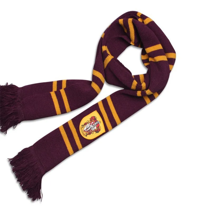 Гриффиндор Слизерин Hufflepuff Ravenclaw шарфы кепки шарф шляпа галстук взрослый Косплей Костюм Шейный Платок для мужчин женщин мальчиков