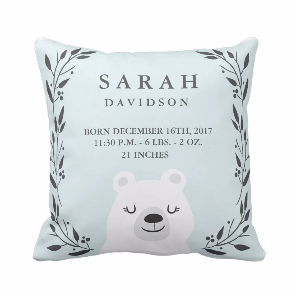 Наволочки на подушки из хлопка и полиэстера для детского сада|cushion cover|throw pillow