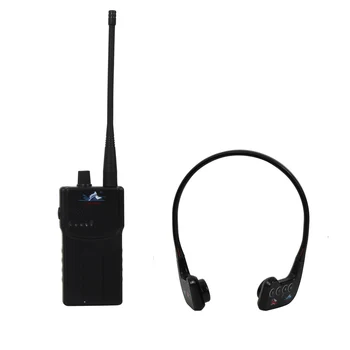 

Bone Conduction Gadget Swimming Teaching Device with 1 WalkieTalkie Transmitter +10 Receivers+1 Microphone