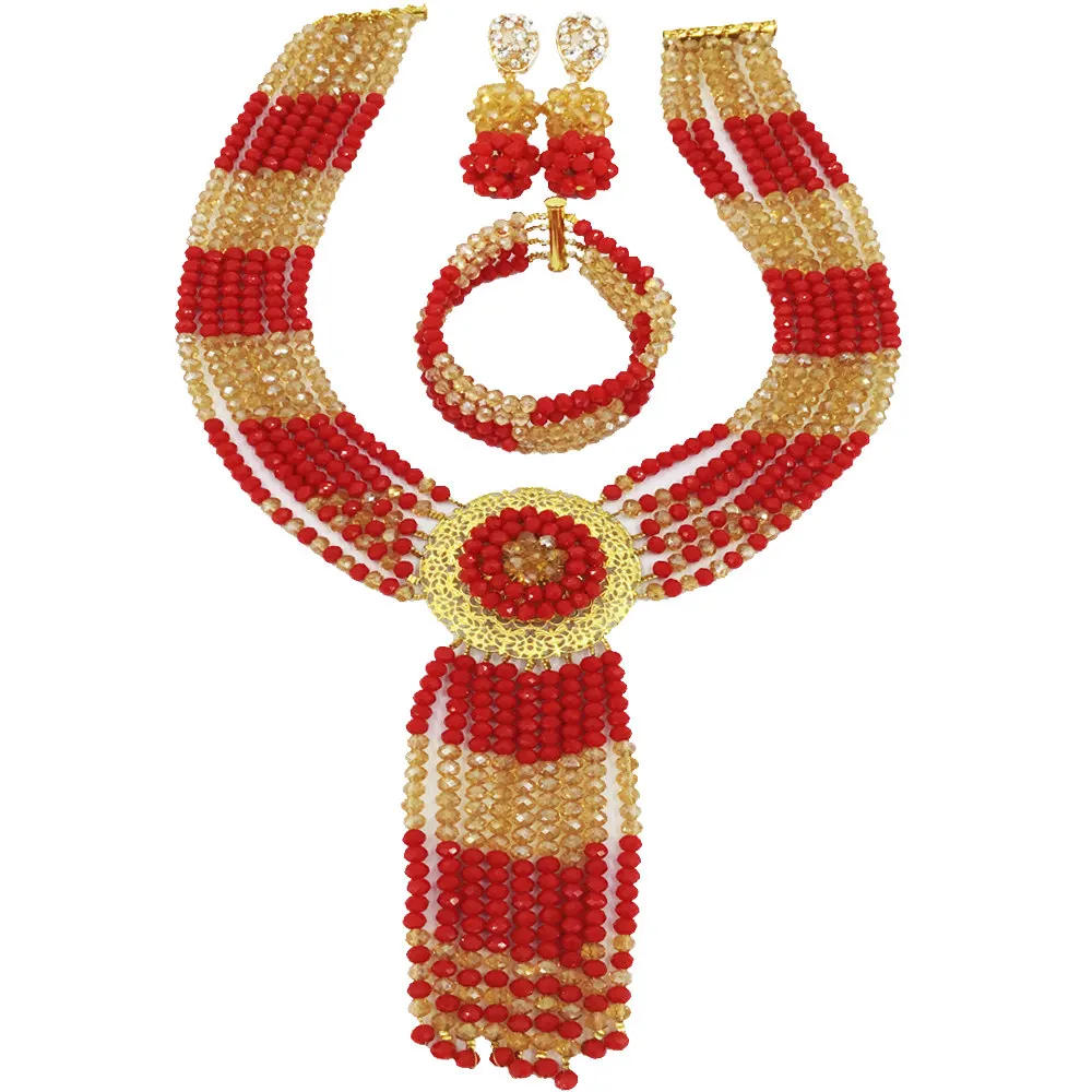 Opaque Red Champagne Gold AB (1)