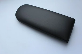 

BJMYCYY 1 Pcs Leather Car Armrest Latch Cover For VW Jetta Golf MK4 Beetle PoloCenter Console Arm Rest Storage Box Lid Cover