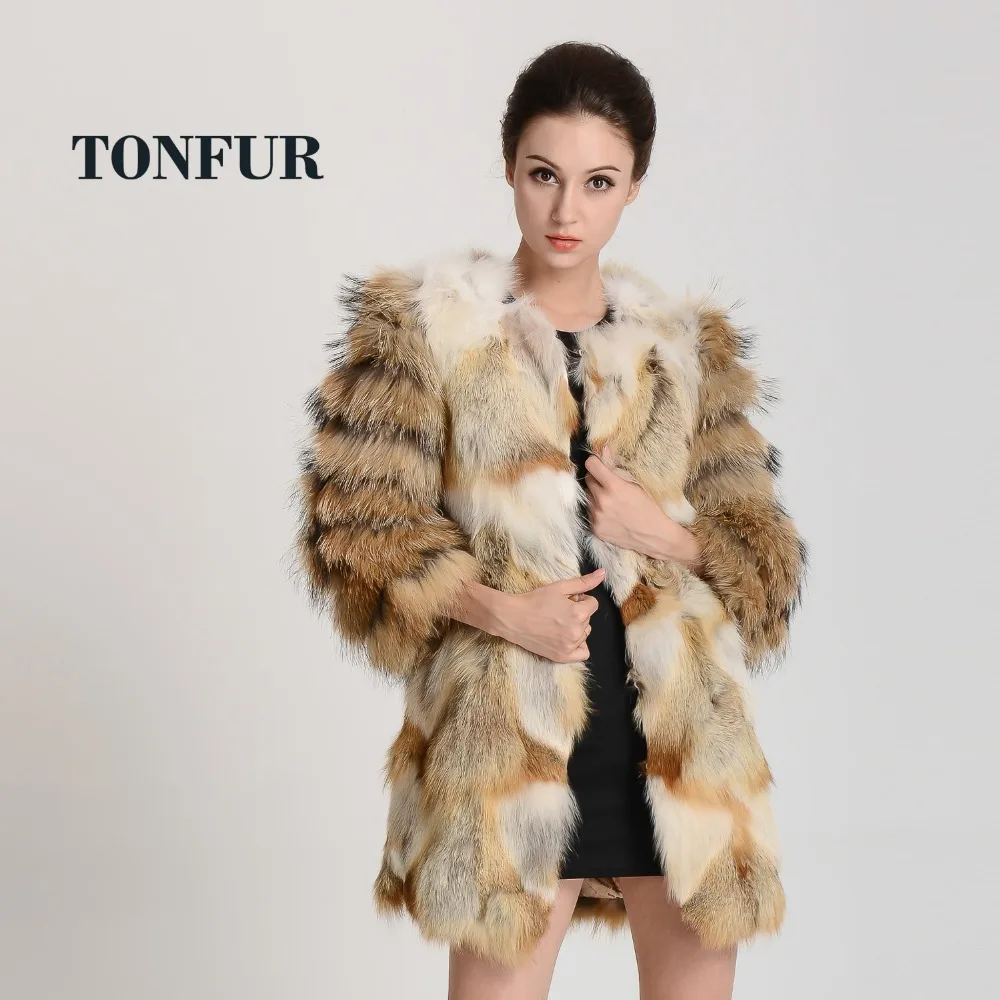 2019 Новое поступление шуба из натурального Лисьего меха с натуральной воротник