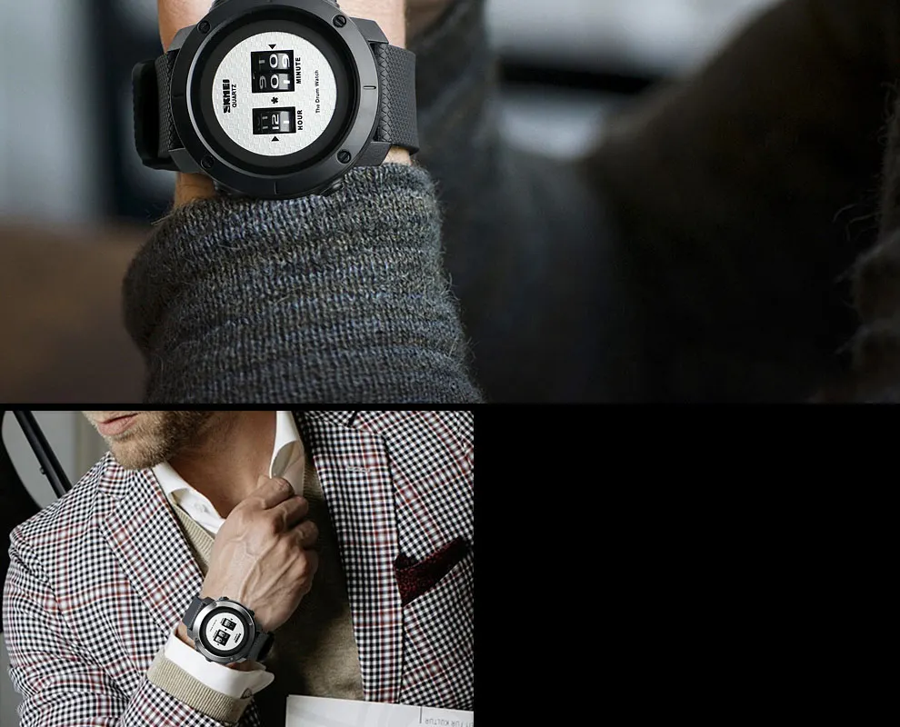 skmei 1486 drum watch