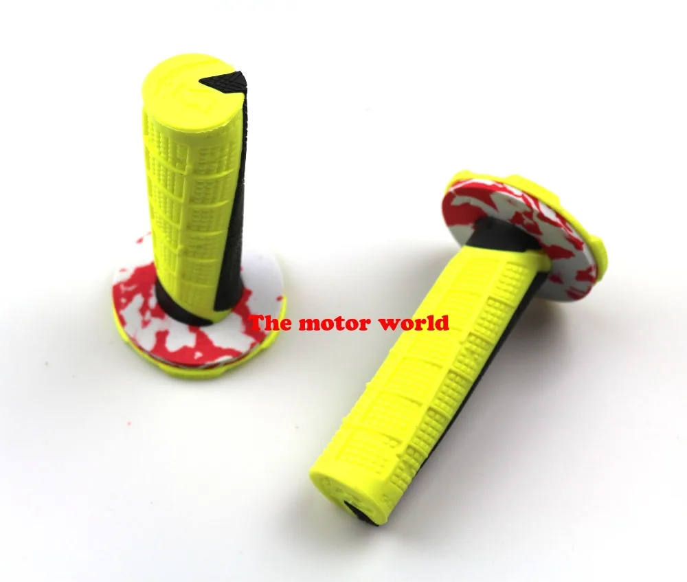 

2017New size hot selling Motorcycle Grips motocross Grip Handle Bar DIRT PIT BIKE 7/8" HANDLEBAR RUBBER GEL Dual Density MX Grip