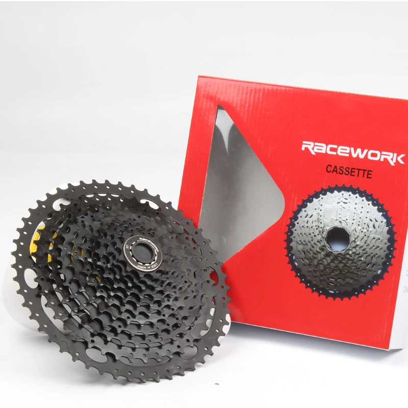 Кассеты RACEWORK 11 скоростей 50T широкое передаточное число MTB велосипедная кассета