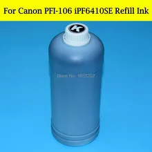 6 цветов X 1000 мл пигмент PFI-106 заправка чернильных картриджей набор чернил для Canon iPF6400SE iPF6410SE принтер высокого качества BMKJ