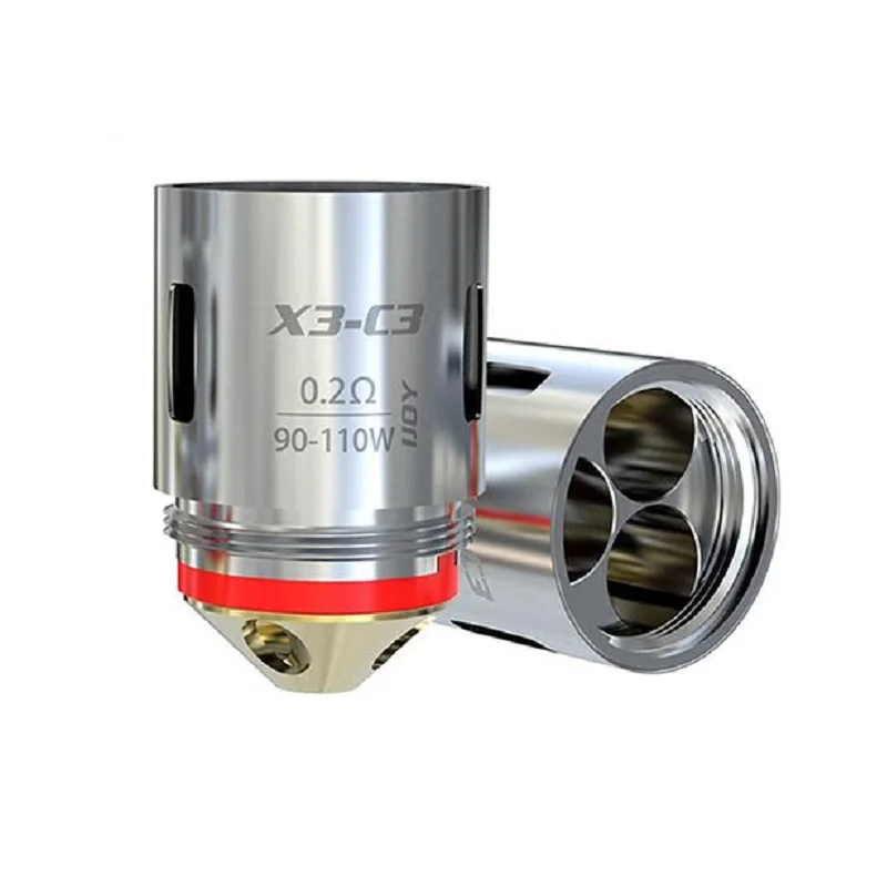 

3pcs Original IJOY Captain X3 Replacement Coil X3-C1 Coil 0.4ohm and X3-C3 Coil 0.2ohm for Captain X3 Subohm Tank E-Cigarettes