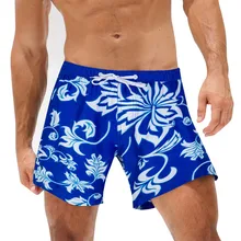 Мужские плавки и пляжные брюки с принтом, мужские плавки, штаны, Пляжное нижнее белье с принтом для бега, мода, A30331