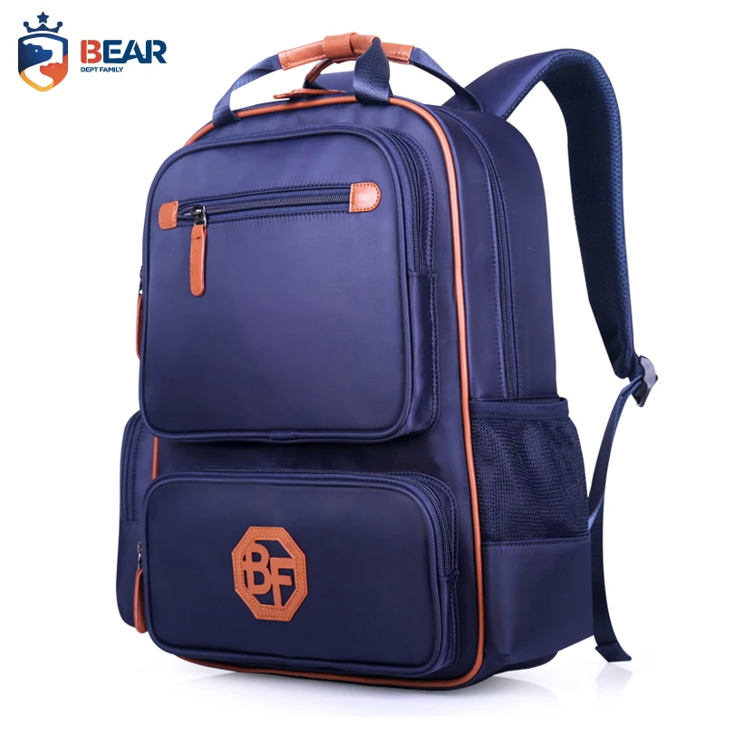 Детские школьные сумки Bear Dept вместительный рюкзак для мальчиков и девочек