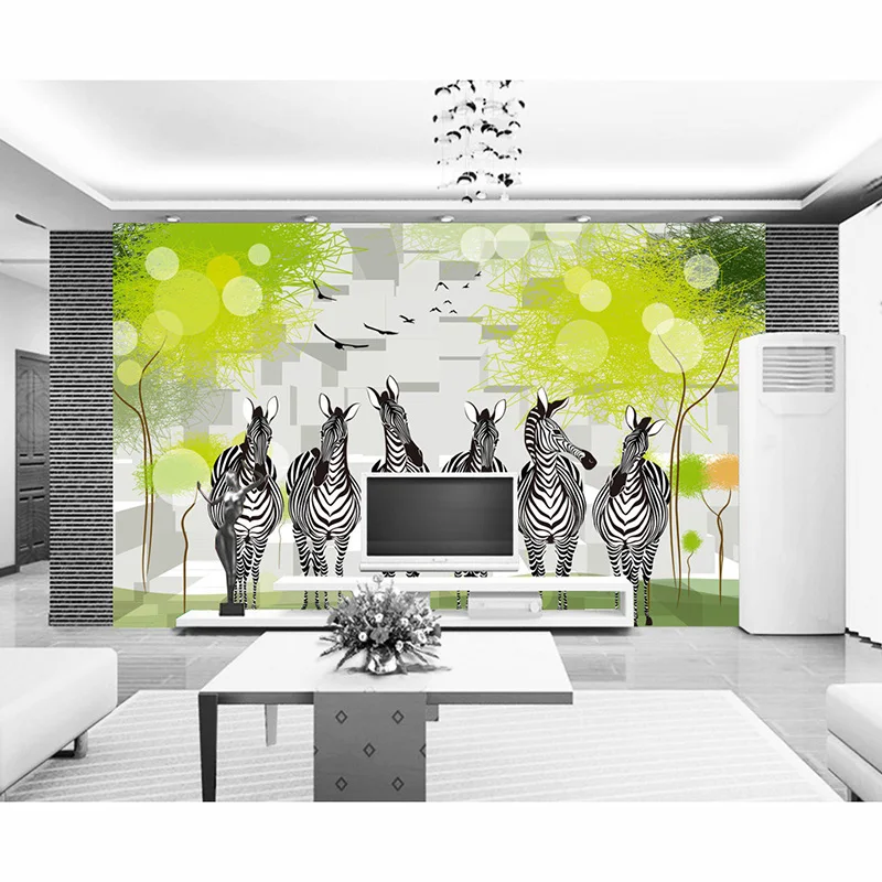 Phote Wallpaper Non Woven 3d Stereoscopic Bedroom Living