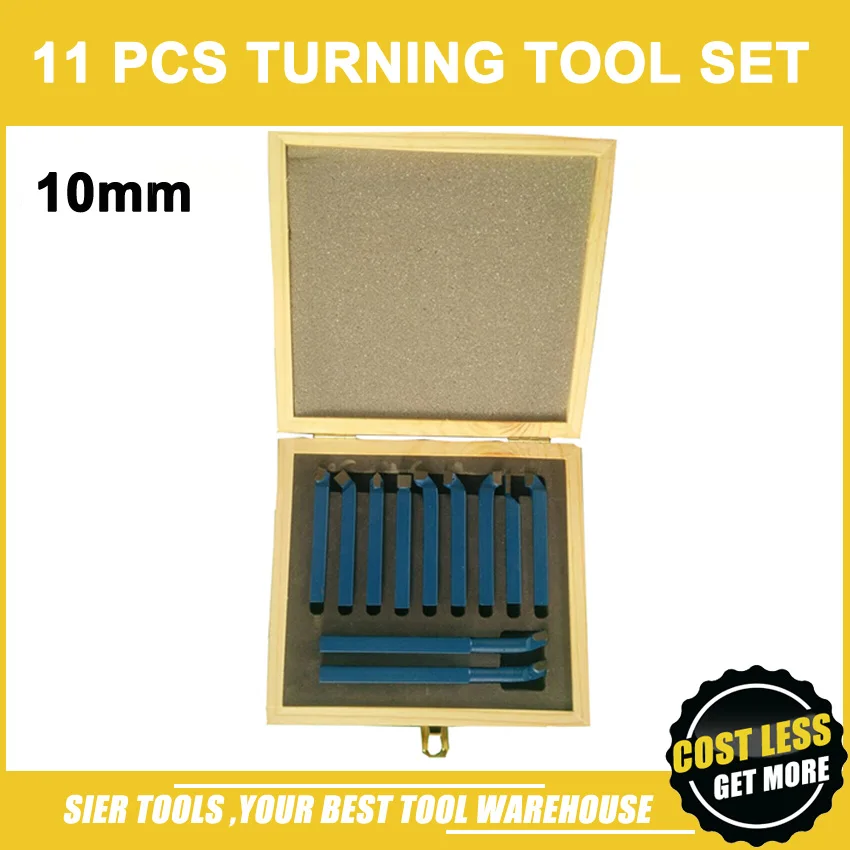 

10*10mm 11pc-p30 lathe tools set/turning tools/free shipping