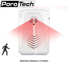 MS-V1.07 магазин добро пожаловать дверной звонок Инфракрасный датчик активированный звуковой плеер голосовое напоминание двунаправленный инфракрасный детектор