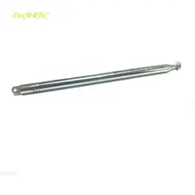 1 шт. телескопическая антенна 1200 мм FM радио телеуправляемая сигнализация антенна 10 секций антенна из нержавеющей стали