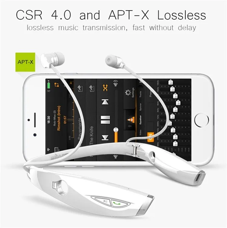Neckband Bluetooth Sport Stereo Headset Zealots H1 HiFi Headphones With Mic For iPhoneSamsung Handfree Call (12)