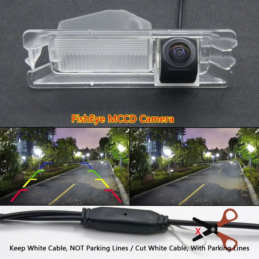 

Fisheye 1080P MCCD HD Backup Wireless Parking Monitor Reversing Rear View Camera For Nissan March Renault Logan Sandero W Car