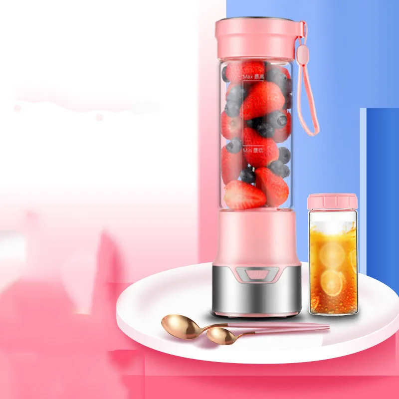 

Portable Home Small Electric Juicer Soymilk Maker Juice Mixer Orange Squeezer