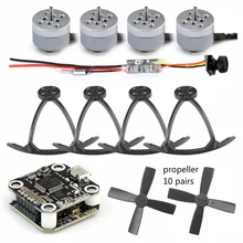 90-130 бесщеточный закрытый гоночный Дрон мini RC Электронные комплект PIKO BLX мини F3+ Трансмиссия FPV 25 МВт+ пропеллеры+ защита пропеллера