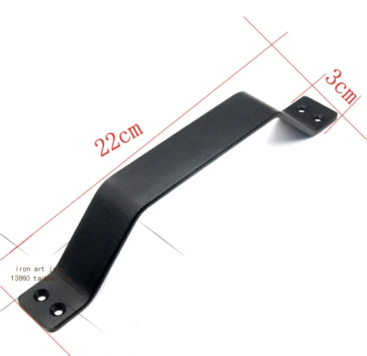 4pcs/lot L:220MM Industrial Air LOFT Wood Door Slide Door Handle 4pcs/lot L:220MM Industrial Air LOFT Wood Door Slide Door Handle