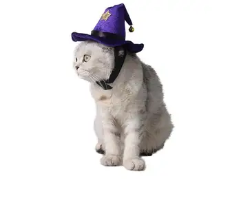 

Cool Magic Black Cat Dog Halloween Costume Cosplay Cloak Shawls Cape Full Halloween Birthday Party Gift Pet Supplies