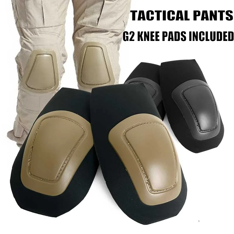 

Tactical Knee Protector Military Protective Gear Knee Support Sports Paintball Airsoft Combat Pants Insert Knee Pads