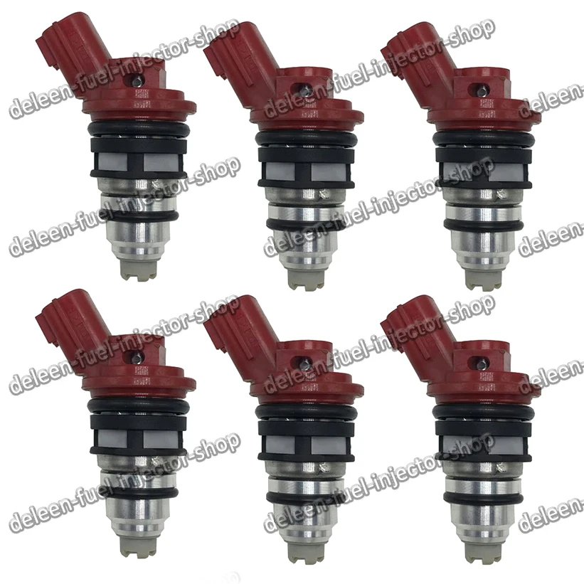 

O.E Fuel Injectors for 90-93 Nissan 300ZX Phase 1 2 VG30DE VG30DETT Z32 270CC 6pcs
