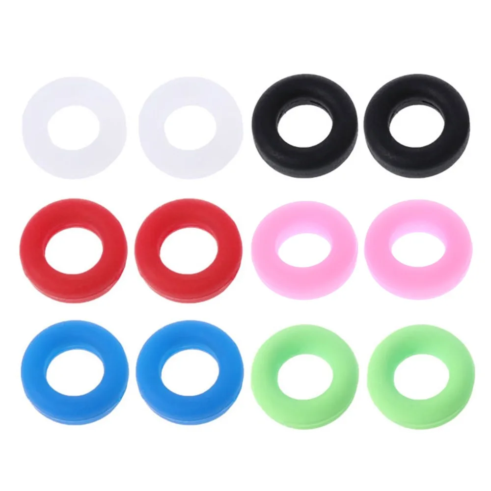 

Glasses Ear Hooks Round Anti Slip Silicone Grips Eyeglasses Sports Temple Tips