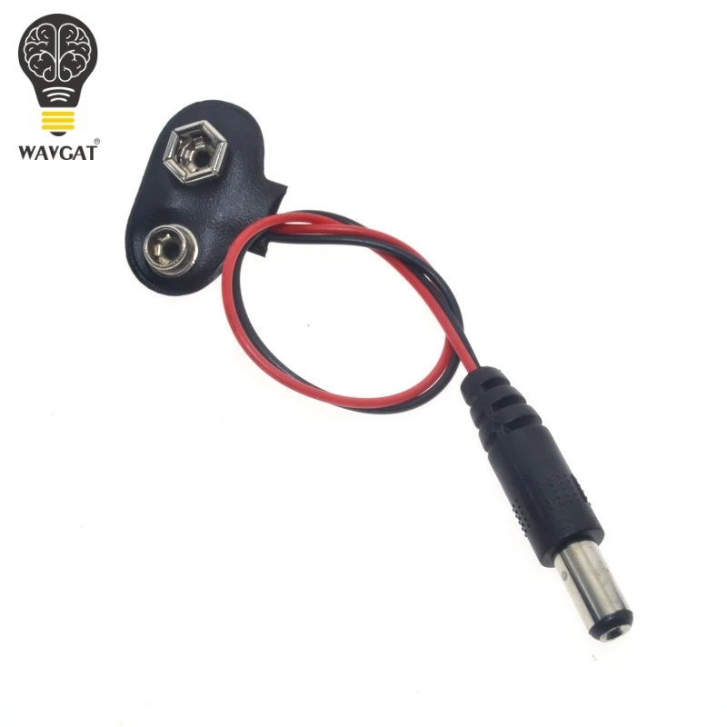 

90 DC 9V Battery button power plug for Arduino Mega 2560 1280 UNO R3 132 9V battery buckle