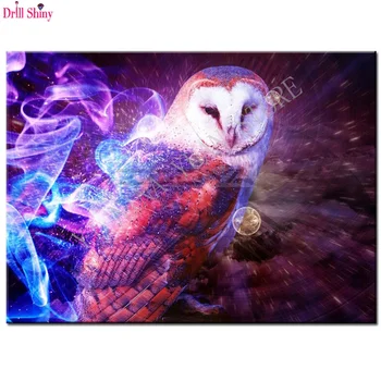 

Diamond Embroidery 5D DIY Diamond Painting Fantasy Colored Owl Diamond Painting Cross Stitch Rhinestone Decoration Mosaic decor