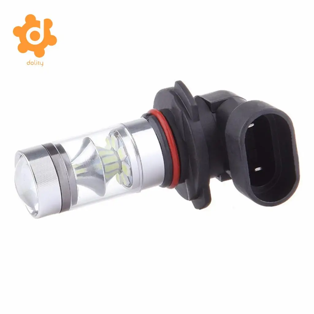 Baoblaze 2 Pieces Car 9006 HB4 100W Ice Blue LED Bulb for Fog Running DRL Light Lamp