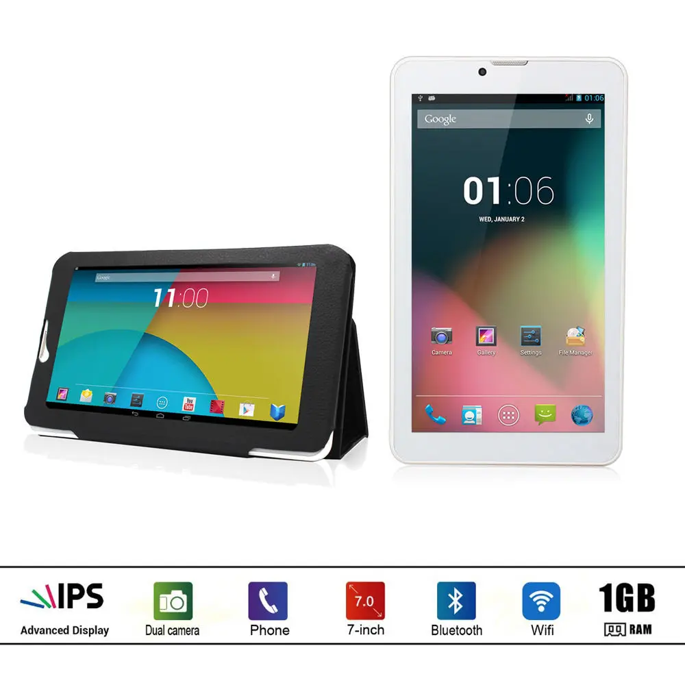 Dragon Touch E70 7 inch 3G Unlocked Android Tablet PC Quad Core 16GB IPS Screen GPS