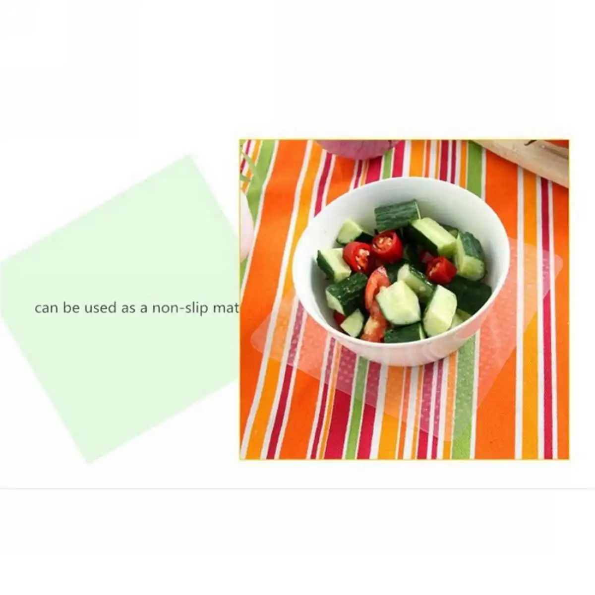 4pcs 1 set  Reusable Clear Stretch Fresh Food Wraps Seal Cover Kitchen Accessories Tool
