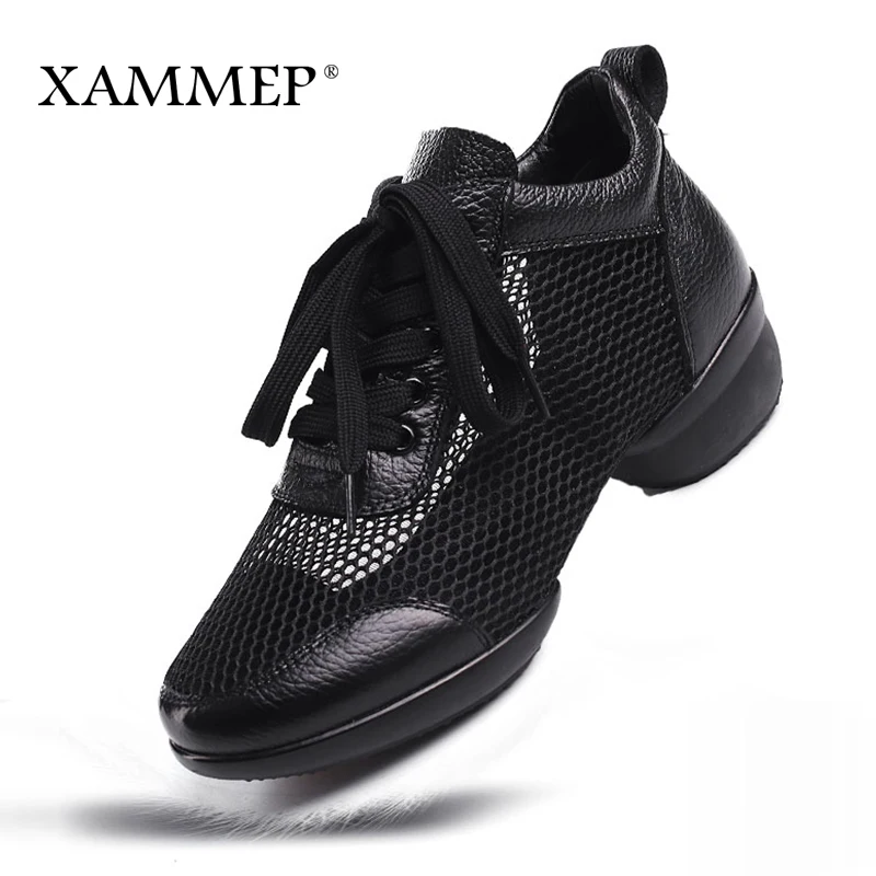 Женские танцевальные туфли Xammep натуральная кожа Современные этнические