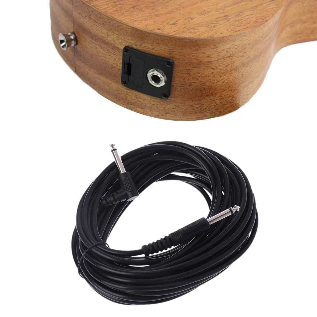 Guitar Cable 10M 6.35mm Male to Male Electric Guitar Bass Effector