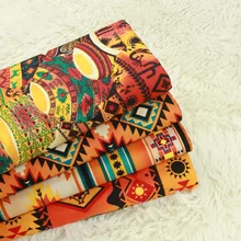 Полметра простой хлопок Ретро Национальный Ветер печати ткань, ручной работы DIY мешок одежды платье Ткань хлопок A951