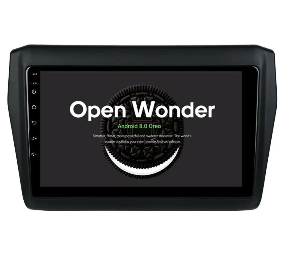 Sale Android 8.0 9" Car DVD Player GPS Navigation system For Suzuki Swift 2017 WiFi Bluetooth Touch Screen 1
