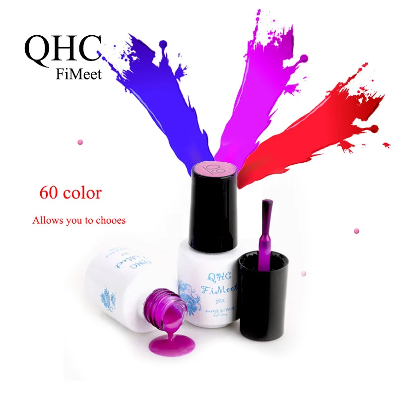 1Pcs Nail  Polish Gel Len Long-lasting Soak-off Gel Nail LED UV 6ml Summer Hot Nail Gel BY QHC FiMeet