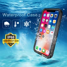 360 Protection complète Pour iPhone X Xs Max Xr housse Antichoc pour iPhone 12 Pro 11 Mini 6s 7 8 Plus Étui Étanche étanche à la poussière